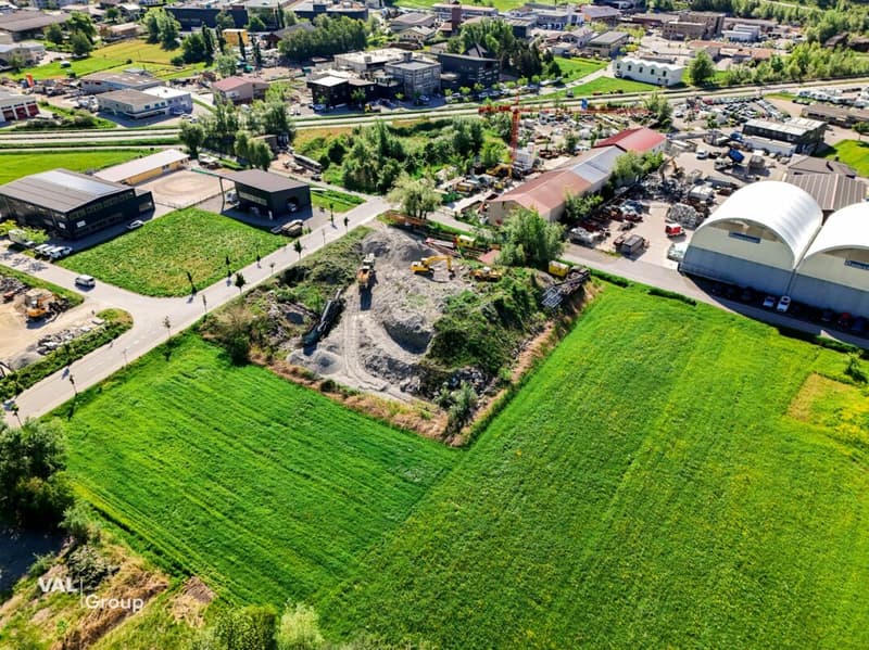 Attraktive Industriebaulandparzelle in Gamsen (4)