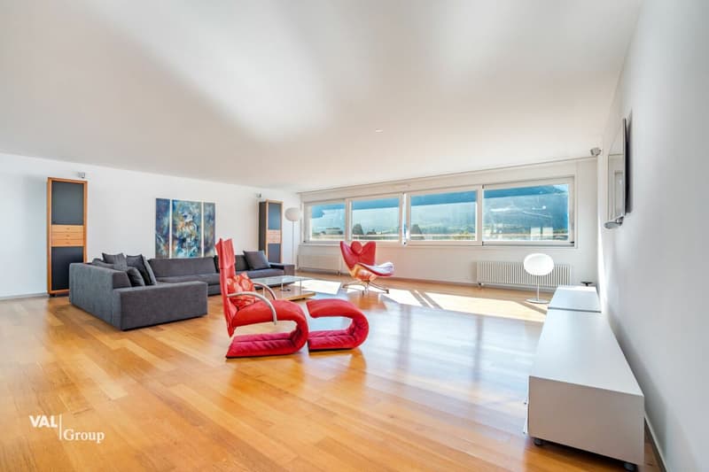Attique en duplex avec terrasse sur le toit, au coeur de la ville (2)