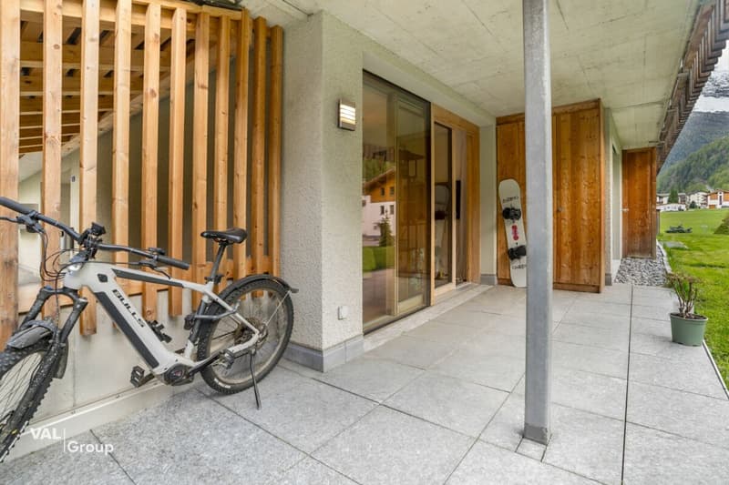 Modernes Alpen-Retreat im Saastal - stilvolle 2.5-Zimmer-Ferienwohnung in Saas-Grund (10)