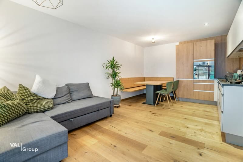 Modernes Alpen-Retreat im Saastal - stilvolle 2.5-Zimmer-Ferienwohnung in Saas-Grund (5)
