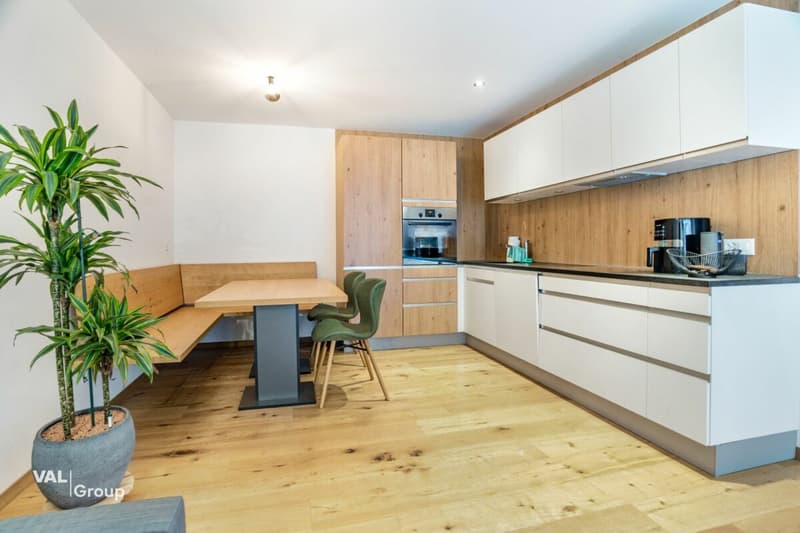 Modernes Alpen-Retreat im Saastal - stilvolle 2.5-Zimmer-Ferienwohnung in Saas-Grund (4)