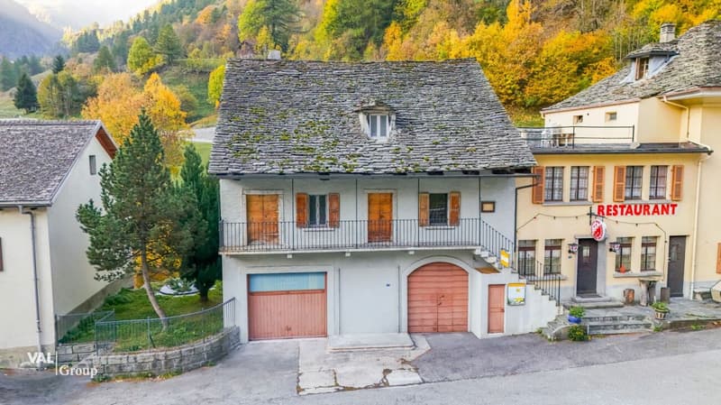 Charmantes Liebhaberobjekt in Gabi (Simplon) mit vielseitigem Potenzial (1)