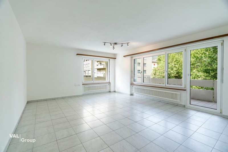 Charme trifft Wohnqualität - gepflegte 4.5-Zimmer-Wohnung in Top-Lage Glis (1)