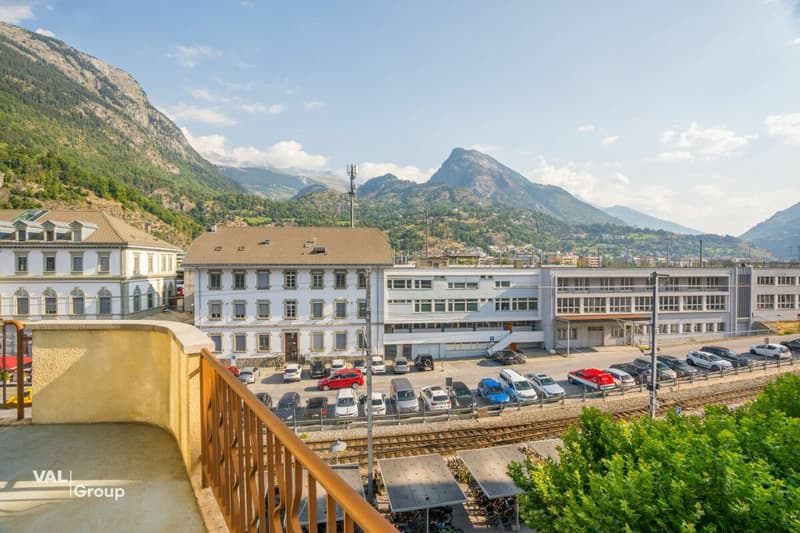 6.5 ZWG direkt am Bahnhof in Brig! (13)