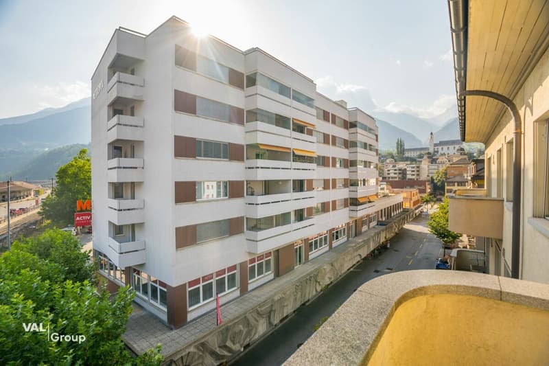 6.5 ZWG direkt am Bahnhof in Brig! (14)