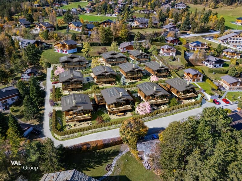 Habiter au coeur des Alpes suisses : "Les Perles" (8)