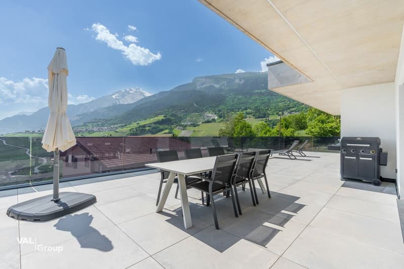 Villa de prestige à Savièse contemplant la Vallée du Rhône (6)