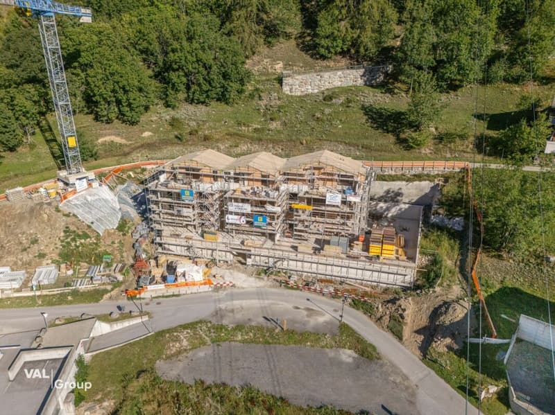 Neubau-Dachwohnung - Modernes Wohnen im magischen Lötschental (4)