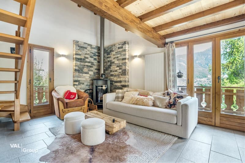 Vue, confort et bien-être! Superbe chalet meublé à La Tzoumaz (6)