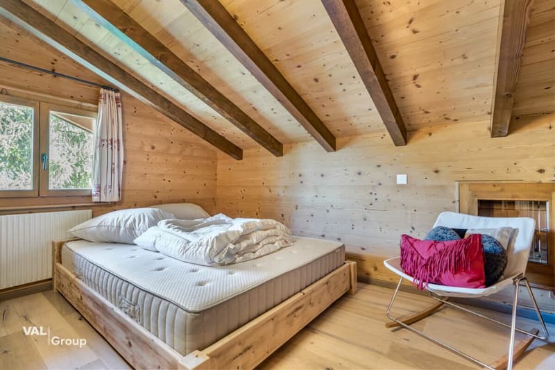 Vue, confort et bien-être! Superbe chalet meublé à La Tzoumaz (8)