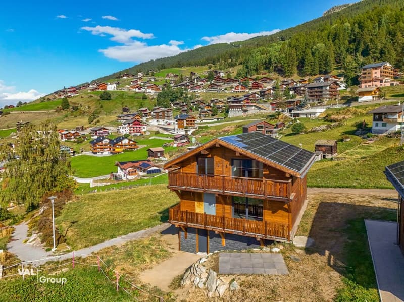 Das letzte Chalet: Neubau mit Zweitwohnsitz in Grächen (2)