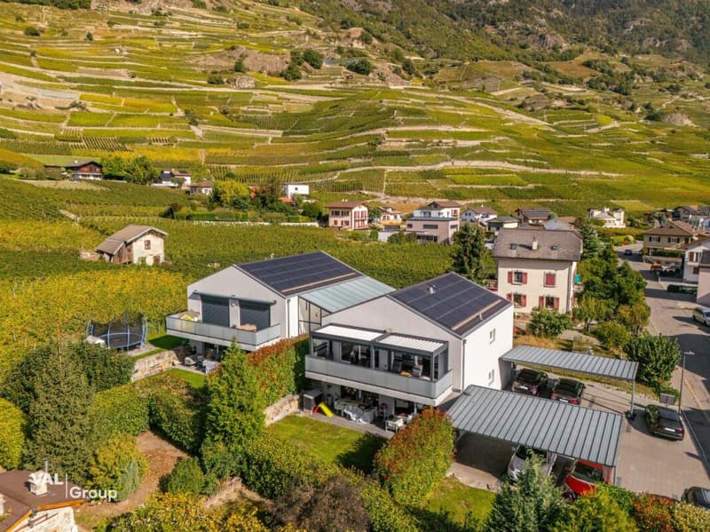 Superbe attique 3.5 pièces à Fully - charme, lumière et qualité de vie (12)