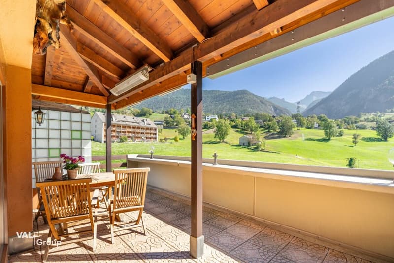Wohnen über den Dächern von Brig mit Sonne, Weitblick und viel Privatsphäre (17)