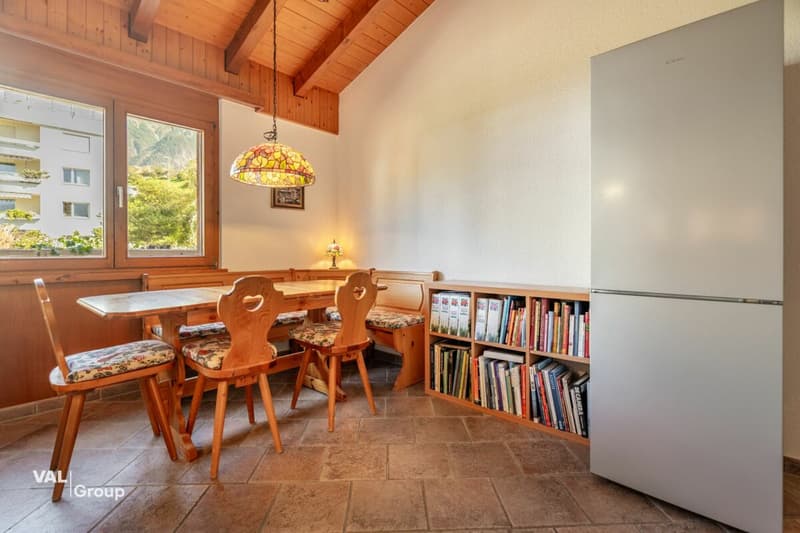 Wohnen über den Dächern von Brig mit Sonne, Weitblick und viel Privatsphäre (7)