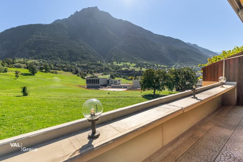 Wohnen über den Dächern von Brig mit Sonne, Weitblick und viel Privatsphäre (19)