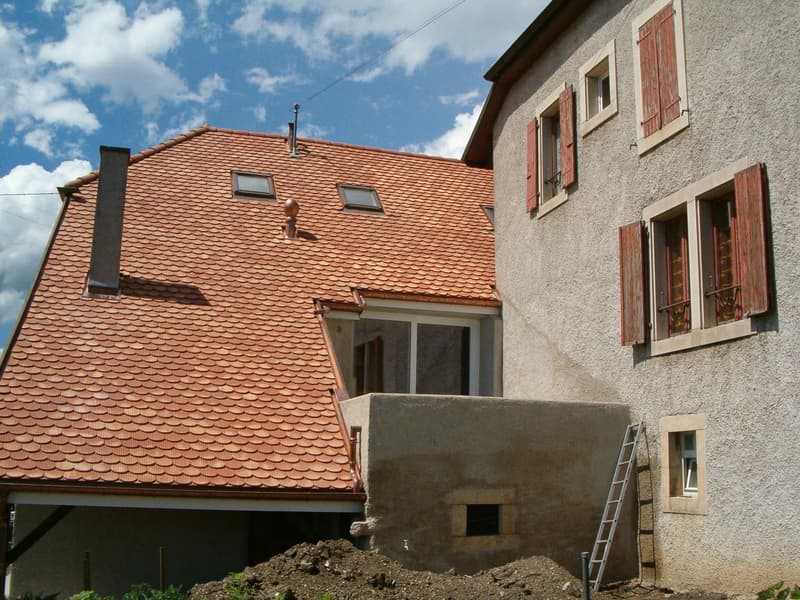 A louer charmant appartement de 3.5 pièces à Eclépens avec terrasse (4)