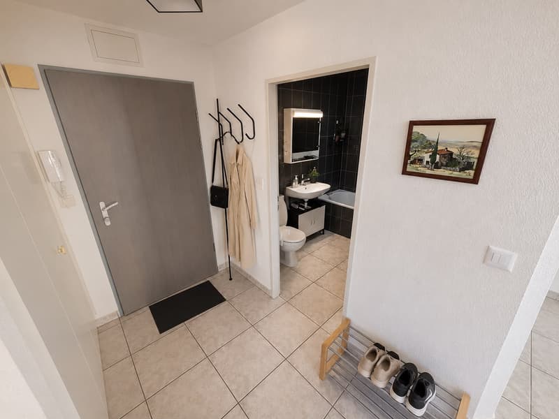Appartement lumineux de 2 pièces avec balcon à La Sarraz (4)