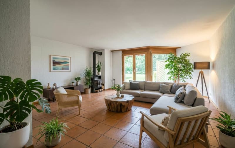 Duplex-Gartenwohnung zu verkaufen (2)