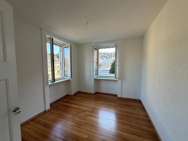 Appartement rénové de 3 pces avec terrasse (5)