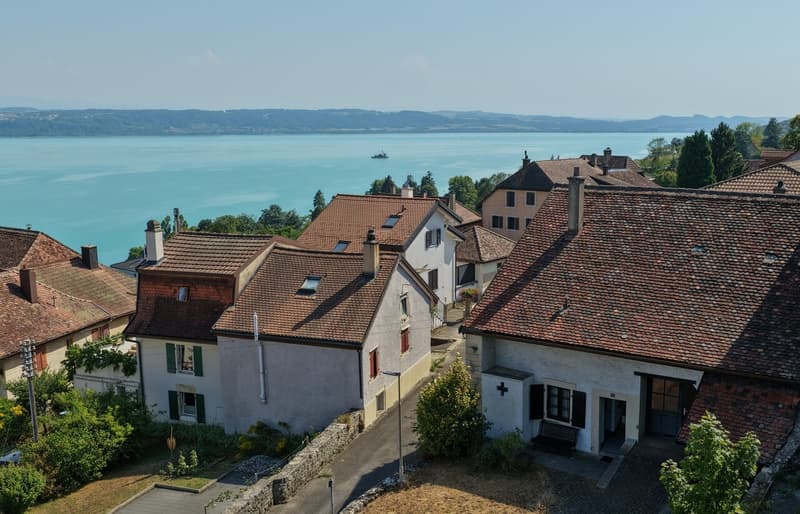 MAISON VILLAGEOISE A TRANSFORMER, VUE LAC ET CALME ASSURÉ (12)