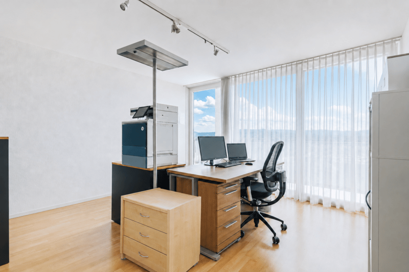 Ebene 04 Schlafen oder Büro mit Balkon