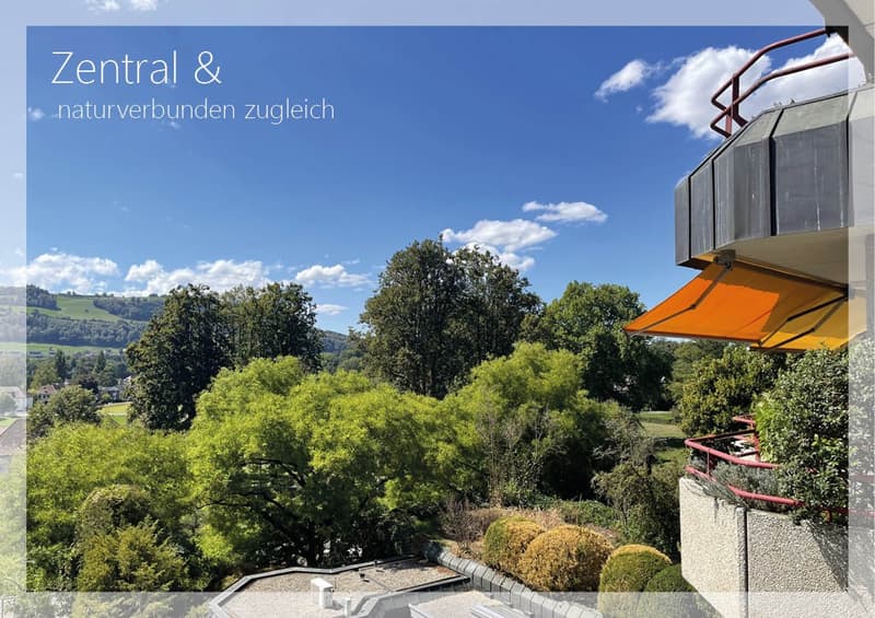 Zentrumsnah & naturverbunden zugleich - 3.5 Zimmer und separates Büro (3)