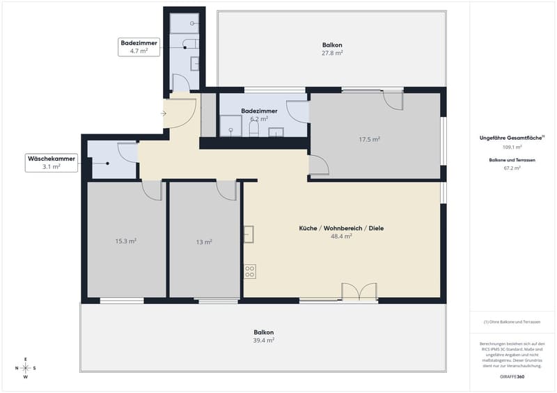 Moderne 4.5-Zimmer-Dachwohnung (13)