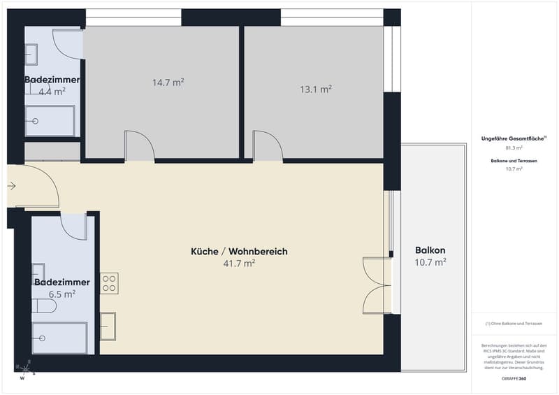 Ankommen & Wohlfühlen: 3.5-Zimmer-Neubau Gartenwohnung (9)