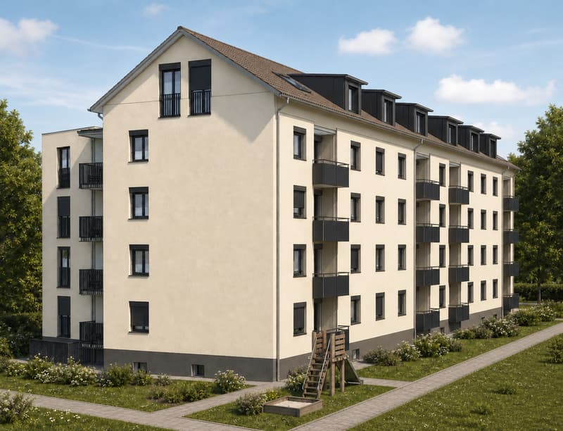 Totalsanierte 3.5-Zimmer-Wohnung mit Balkon in Winterthur (1)