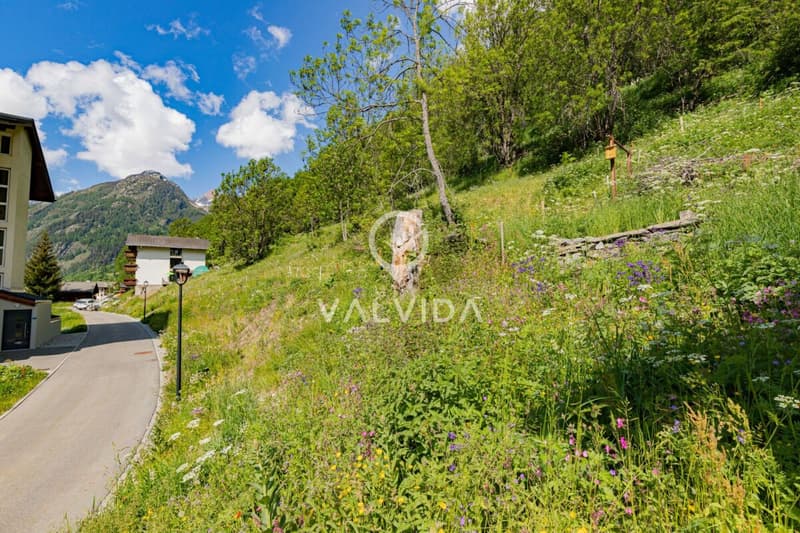 Building plot in Kippel with a view of the Bietschhorn (7)