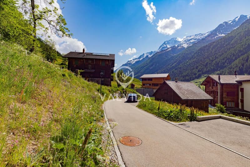 Building plot in Kippel with a view of the Bietschhorn (6)