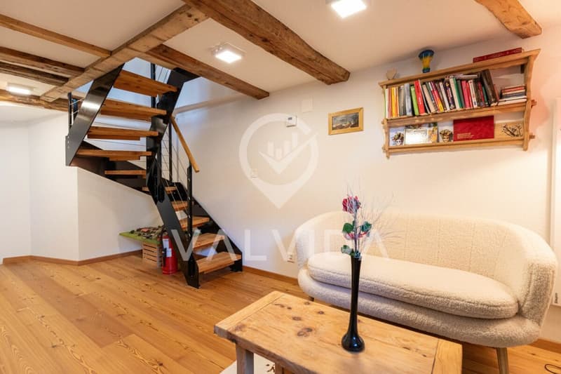 Tradition meets Modernity - lovingly renovated 5.5-room apartment with vegetable garden (8)