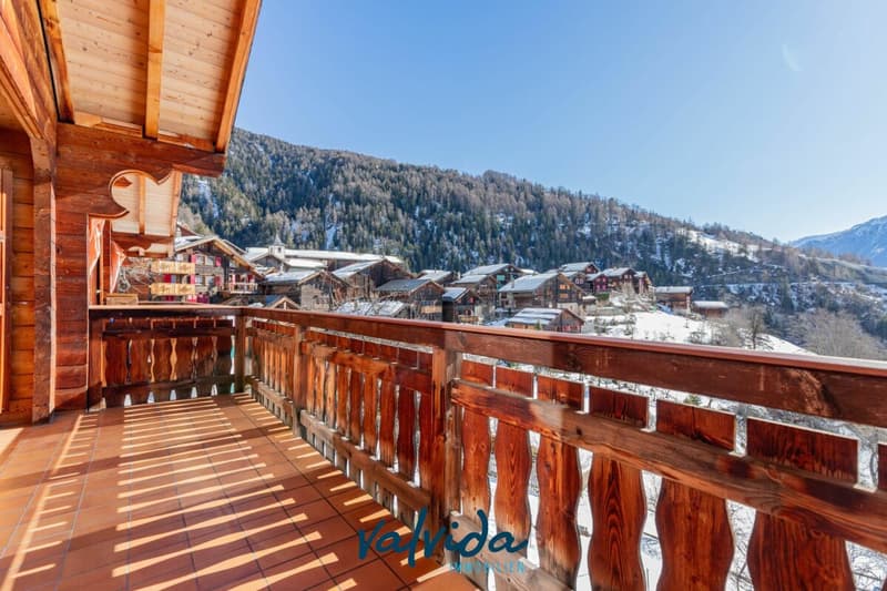 Vivere dove gli altri fanno vacanza - chalet di 5 locali con panorama a Feschel (7)