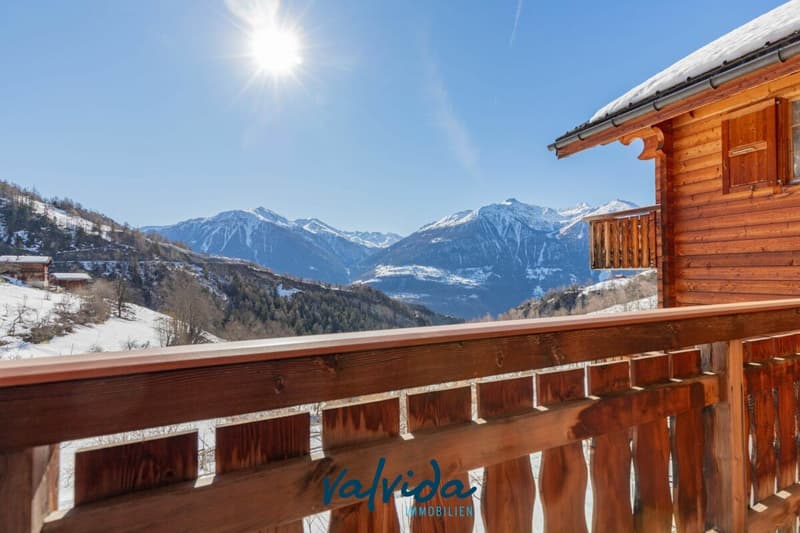Vivere dove gli altri fanno vacanza - chalet di 5 locali con panorama a Feschel (17)