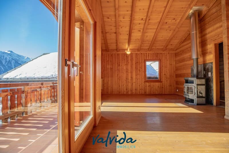 Vivere dove gli altri fanno vacanza - chalet di 5 locali con panorama a Feschel (2)