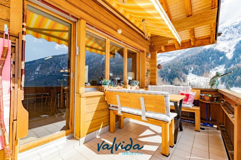 Bijou ristrutturato con amore con vista panoramica a Leukerbad (9)