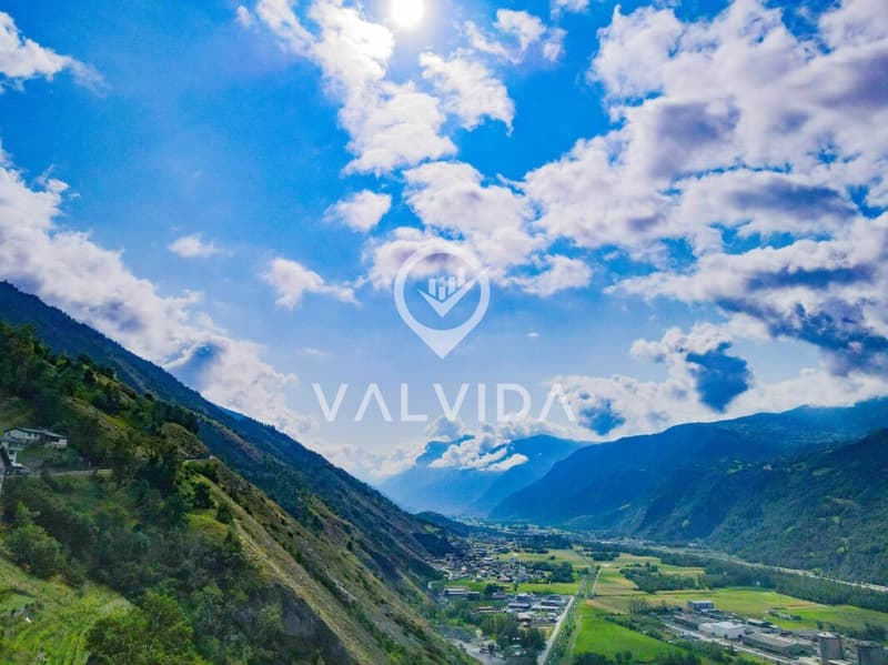 3.5 room apartment with a far-reaching view and development potential in Hohtenn (18)
