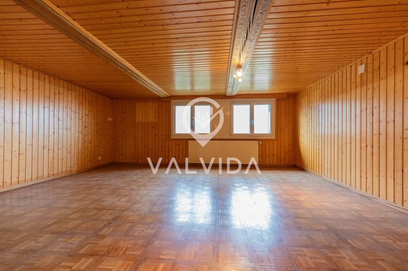 3.5 room apartment with a far-reaching view and development potential in Hohtenn (4)