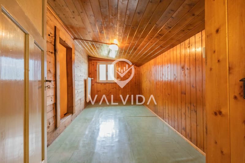 3.5 room apartment with a far-reaching view and development potential in Hohtenn (6)