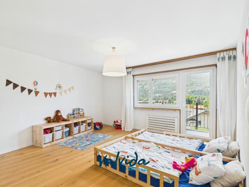 Stilvoll modernisiertes Maisonette-Reihenhaus in Niedergesteln (7)