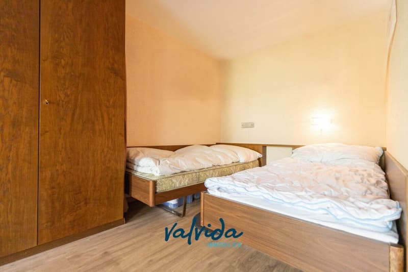 Panorama. Berge. Leukerbad. - grosszügige 1.5-Zimmerwohnung in Toplage (6)