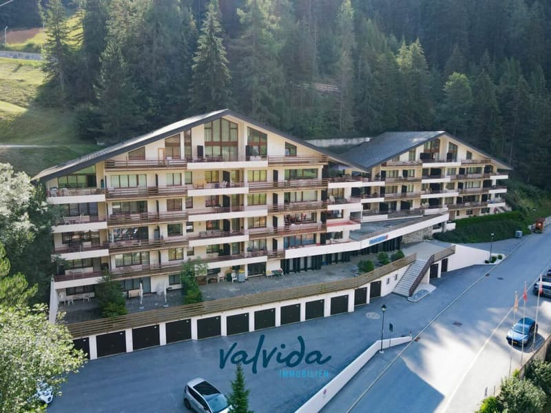Panorama. Berge. Leukerbad. - grosszügige 1.5-Zimmerwohnung in Toplage (14)