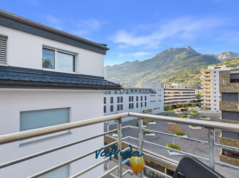 Moderne 2.5-Zimmerwohnung im Herzen von Visp - attraktive Kapitalanlage (1)