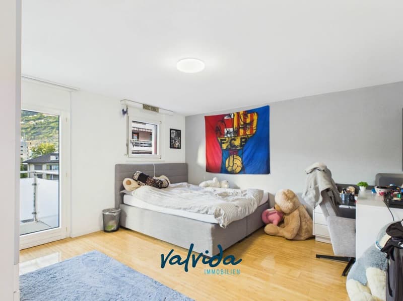 Stilvoll wohnen im Herzen von Visp - grosszügige 5.5-Zimmerwohnung (11)