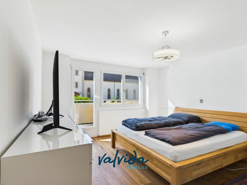Ein Raumwunder der Extraklasse - hochwertig saniertes 5.5-Zimmer-Reihenhaus in Gampel (8)