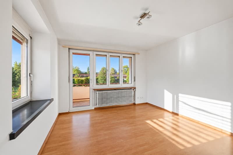 Am Waldrand gelegene 3-Zimmerwohnung, die Potenzial für eigene Ideen lässt. (4)