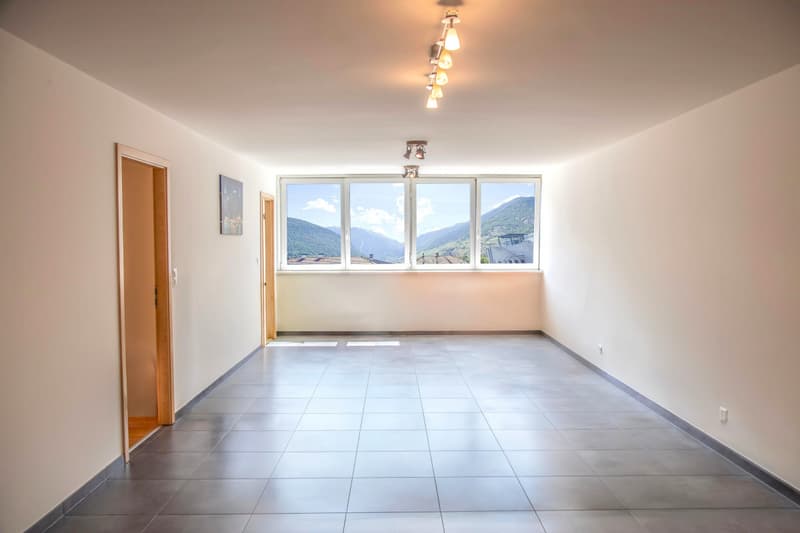 Grand 2,5 pièces refait à neuf + garage-box privé, Martigny Centre (1)