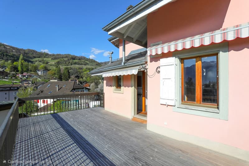 Grand Dupex Attique de 3,5 pièces dans maison villageoise (1)