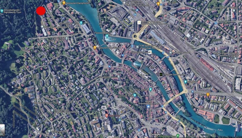 Lageplan der Liegenschaft