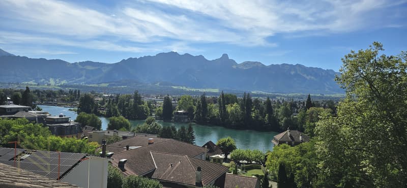 Aussicht von den Panoramadachfenstern aus